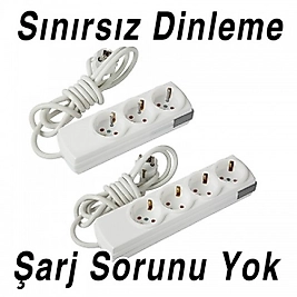 1 Ay Ses Kayıt Priz Dinleme